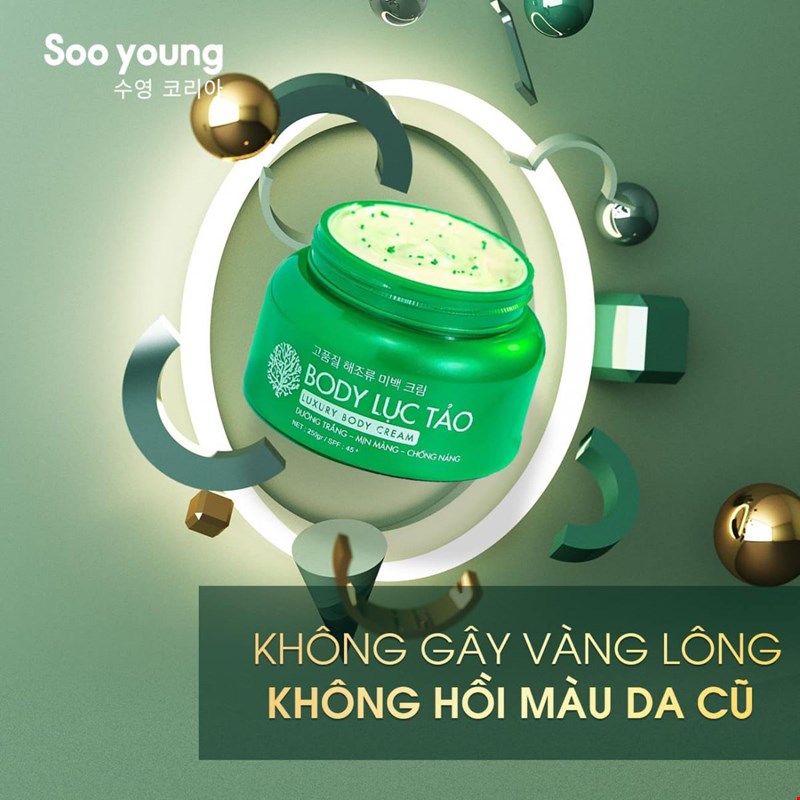 Kem Body Lục Tảo Soo Young