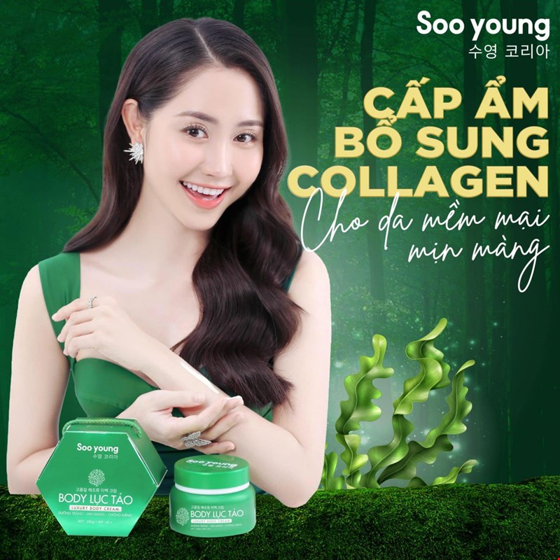 Kem Body Lục Tảo Soo Young