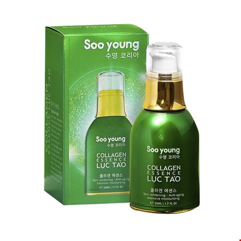 Serum Căn Bóng Collagen Essence Lục Tảo Soo Young